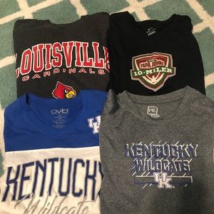 U of L and U of K t-shirts